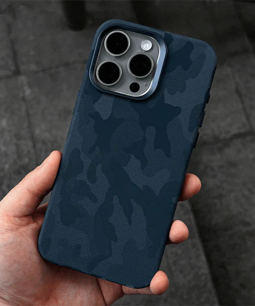 Microfiber Camouflage Magsafe Case