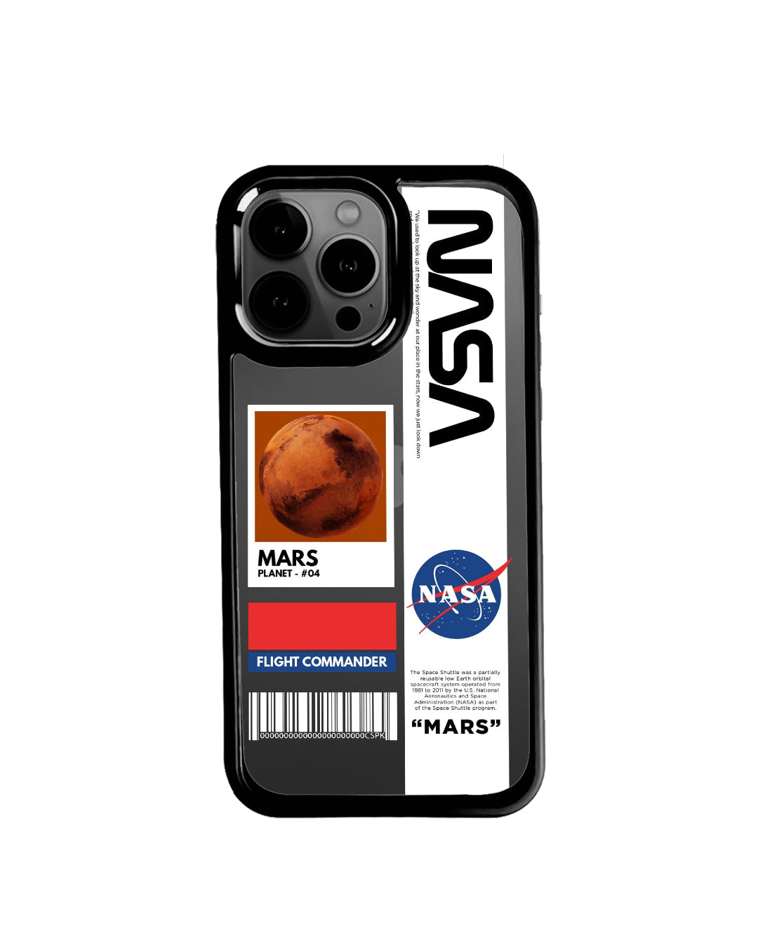 NASA -  Black Border Case (BB017)