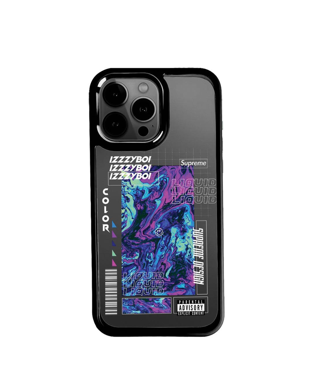 Liquid Aesthetic - Black Border Case (BB004)