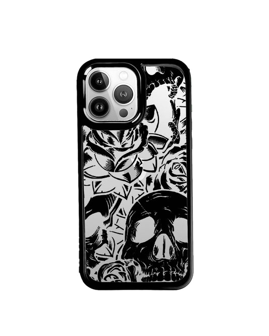 SKULL - Black Border Case (BB009)