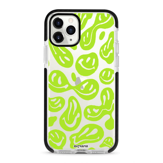 Neon Green Smiley - Reverb Case (RB025)